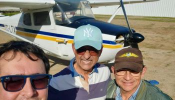 Omar Lara se convierte en Piloto Privado 
